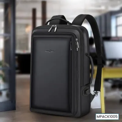 BLACK BUSINESS BACKPACK